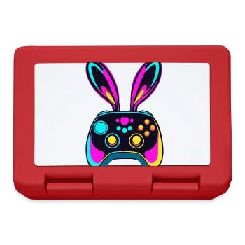 Easter Bunny Gamer - Gaming Streetwear Iconic - Lunchbox - red - Front