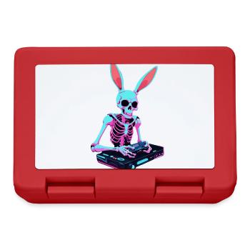 Easter Bunny Gamer Iconic Easter Gaming - Lunchbox - red - Front