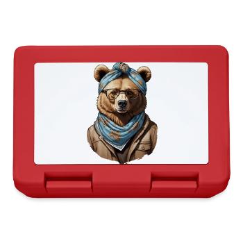 Funny Mama Bear Mother Bear Bear Lover - Lunchbox - red - Front