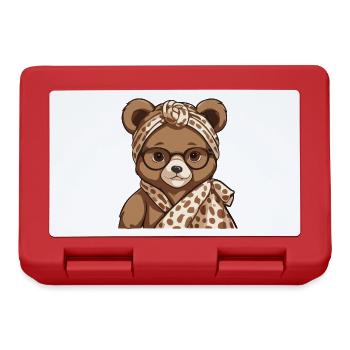 Funny Mama Bear Mother Bear Bear Lover - Lunchbox - red - Front