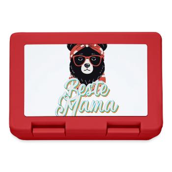 Best Mom Mother's Day Great Funny Mom Design - Lunchbox - red - Front