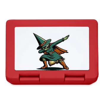 Dabbing Witch Halloween Costume Decoration Salem - Lunchbox - red - Front