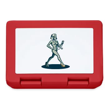 Nurse Caregiver Physician Assistant Style Mummy - Lunchbox - red - Front