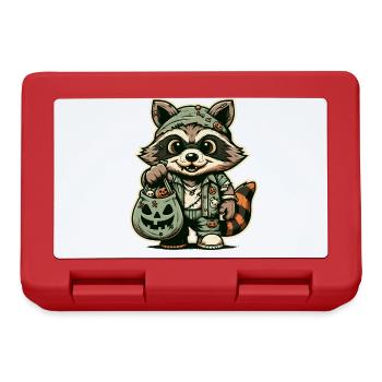 Undead Raccoon Funny Raccoon Lover - Lunchbox - red - Front