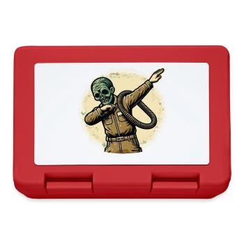 Dabbing Zombie Funny Dabbing Design Halloween - Lunchbox - red - Front