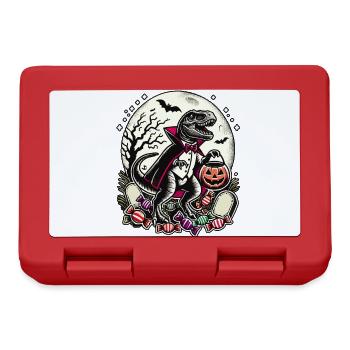 Drôle T-Rex vampire menteur bonbons - Boîte à goûter - rouge - Devant