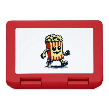Scary popcorn for scary movies Halloween - Lunchbox - red - Front