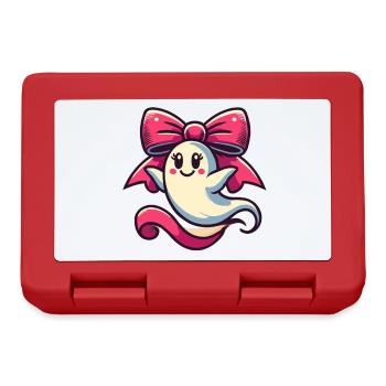 Cute Halloween Ghost Geiser Daughter - Lunchbox - red - Front