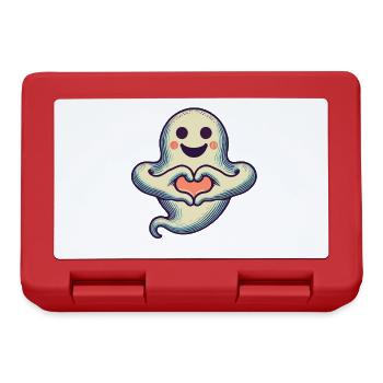 My Halloween Boo Cute Love Ghost - Lunchbox - red - Front