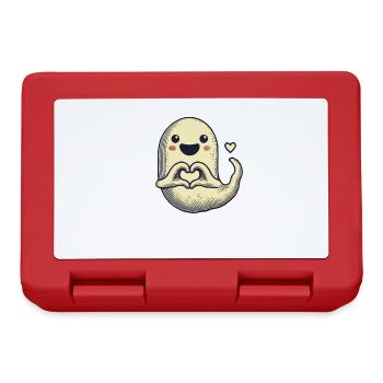 My Halloween Boo Cute Love Ghost - Lunchbox - red - Front