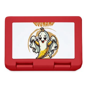 Funny Banana Ghost Ghost Boonana Costume - Lunchbox - red - Front