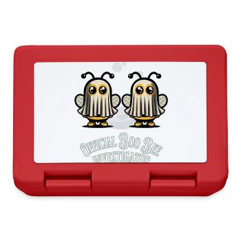 Official Boo Bee Examiner Funny Saying - Lunchbox - red - Front