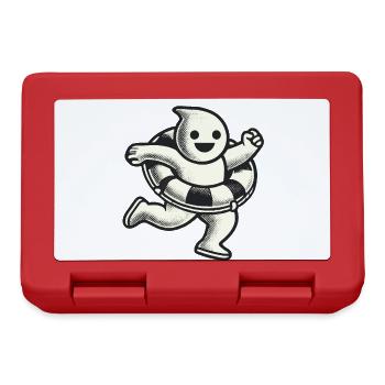 eSummer Halloween Funny Lifestyle Retro Vintage - Lunchbox - red - Front