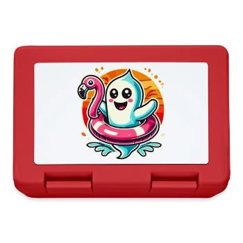 Summer Halloween Funny Lifestyle Retro Vintage - Lunchbox - red - Front