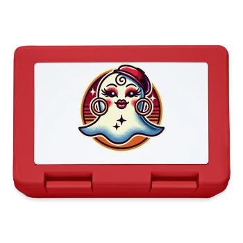 Lustiges Glamour Ghoul Auffälliges Halloween Girl - Brotdose - Rot - Vorne