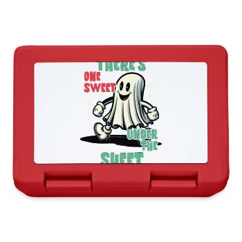 Funny Ghost Disguise Halloween Outfit - Lunchbox - red - Front