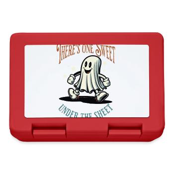 Funny Ghost Disguise Halloween Outfit - Lunchbox - red - Front