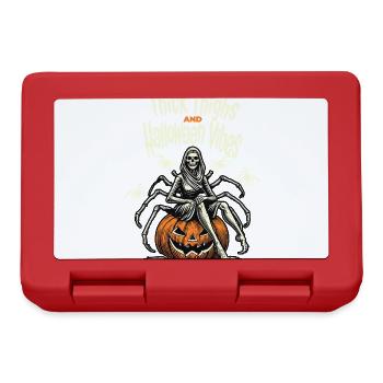 Funny Halloween With Thick Thigh - Lunchbox - red - Front