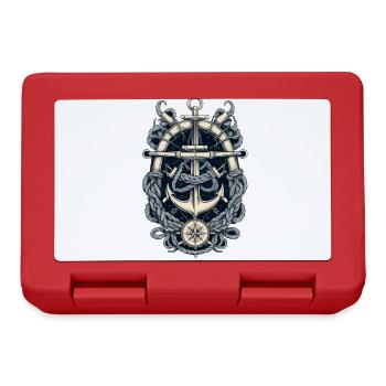 Aesthetic Anchor Design - Lunchbox - red - Front