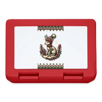 Enchanting vintage design for Christmas - Lunchbox - red - Front