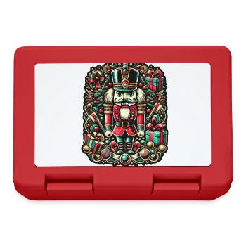 Nutcracker Christmas Festive Colorful - Lunchbox - red - Front