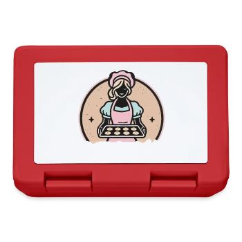 The art of baking for passionate bakers - Lunchbox - red - Front