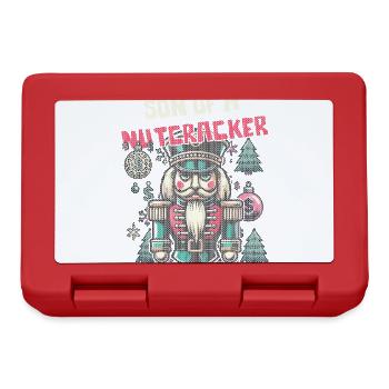 Nutcracker Christmas Funny - Lunchbox - red - Front