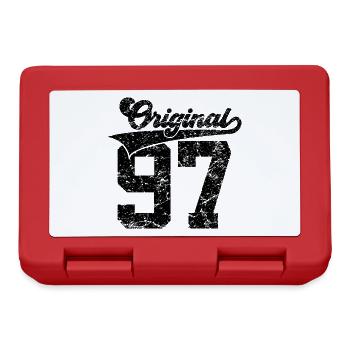 29TH BIRTHDAY 1997 COLLEGE ORIGINAL 97 - Lunchbox - red - Front