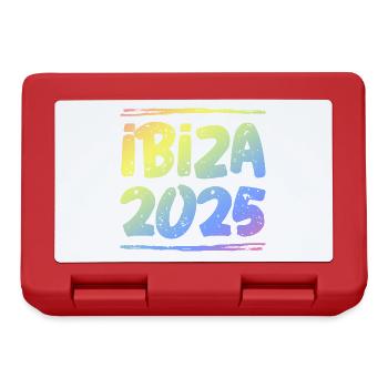 Ibiza 2025 Colorful - Lunchbox - red - Front