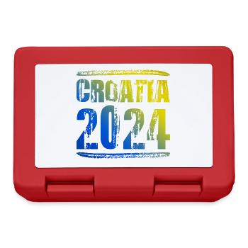 Croatia 2024 Colorful Holidays - Lunchbox - red - Front