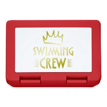 Équipage de natation - Boîte à goûter - rouge - Devant