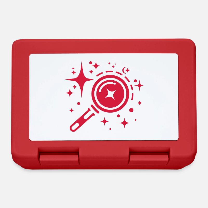 Sparkle Stars, phare de l’ère numérique sans limit - Boîte à goûter - rouge