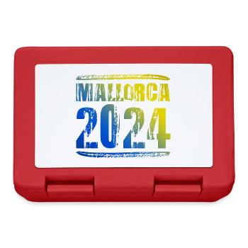 Mallorca 2024 Colorful Holidays - Lunchbox - red - Front