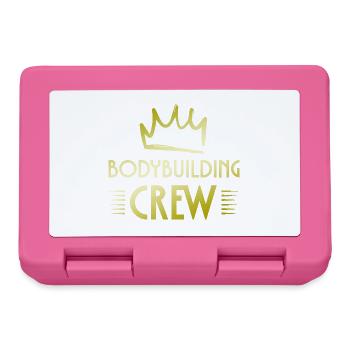 Équipe de musculation - Boîte à goûter - rose - Devant