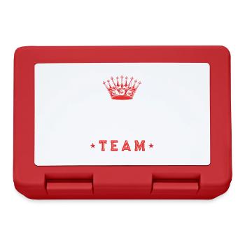 Xmas Team - Brotdose - Rot - Vorne
