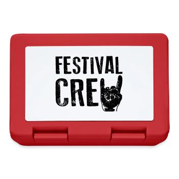 FESTIVAL CREW Party Music Célébration - Boîte à goûter - rouge - Devant