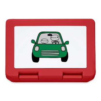 Papa Child Car - Lunchbox - red - Front