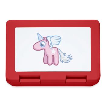 Angel the SkyPony - Ange pony - Boîte à goûter - rouge - Devant