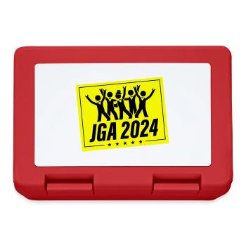 Junggesellen Abschied 2024 - Brotdose - Rot - Vorne