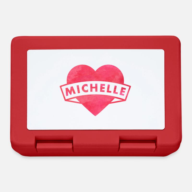 Michelle - Brotdose - Rot