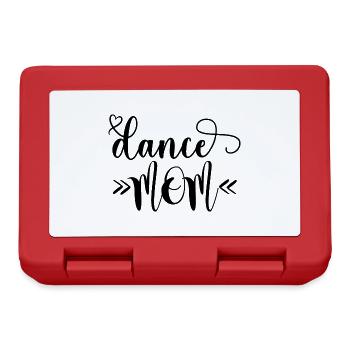 DANCE MOM Gift for Mother - Lunchbox - red - Front