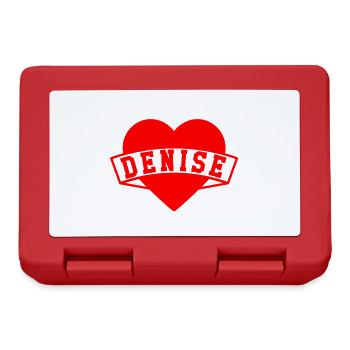 Denise Herzen - Brotdose - Rot - Vorne