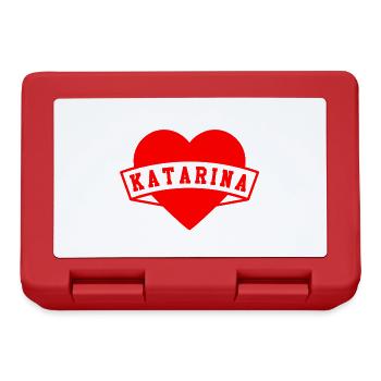 Katarina Herzen - Lunchbox - red - Front