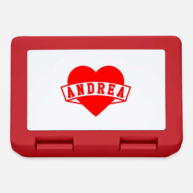 Andrea Herzen - Brotdose - Rot