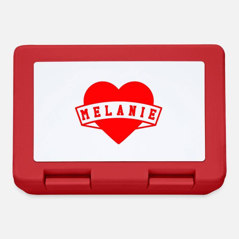 Mélanie Herzen - Boîte à goûter - rouge