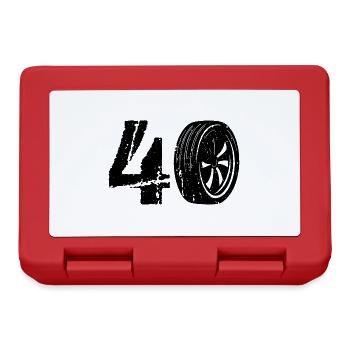 40 Auto Motorsport - Lunchbox - red - Front