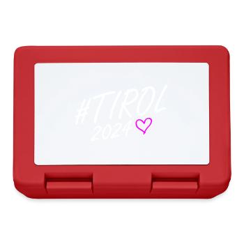 Tyrol 2024 Heart Journey - Lunchbox - red - Front