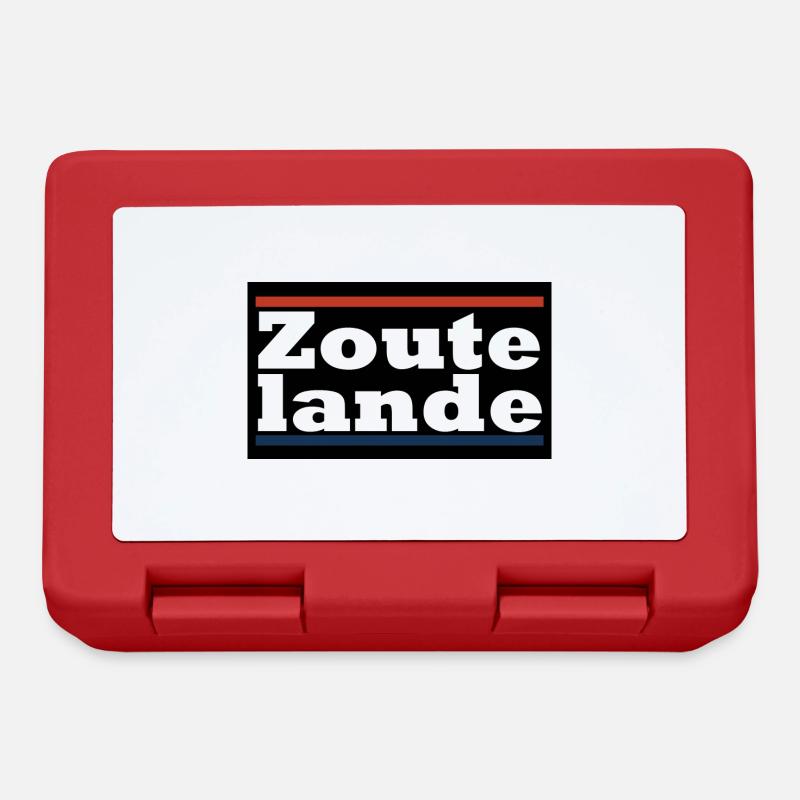 Zoutelande - Lunchbox - red