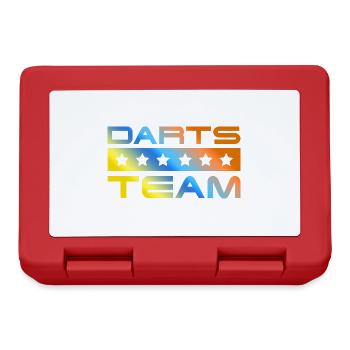 Darts Crew Coloré - Boîte à goûter - rouge - Devant