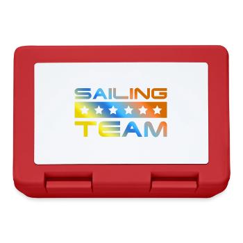 Sailing Crew Bunt - Brotdose - Rot - Vorne